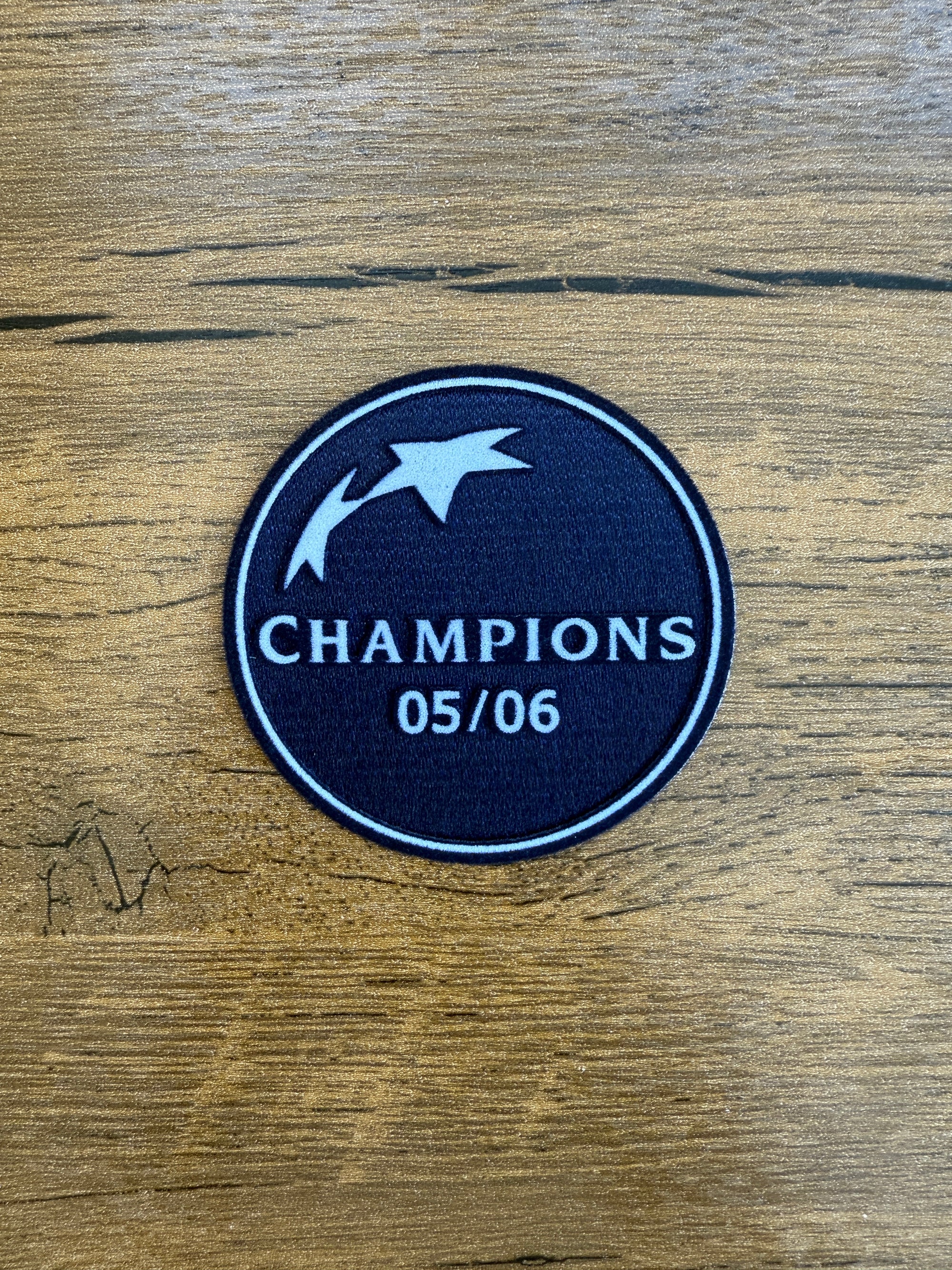 Champions League Winners Sleeve Patch