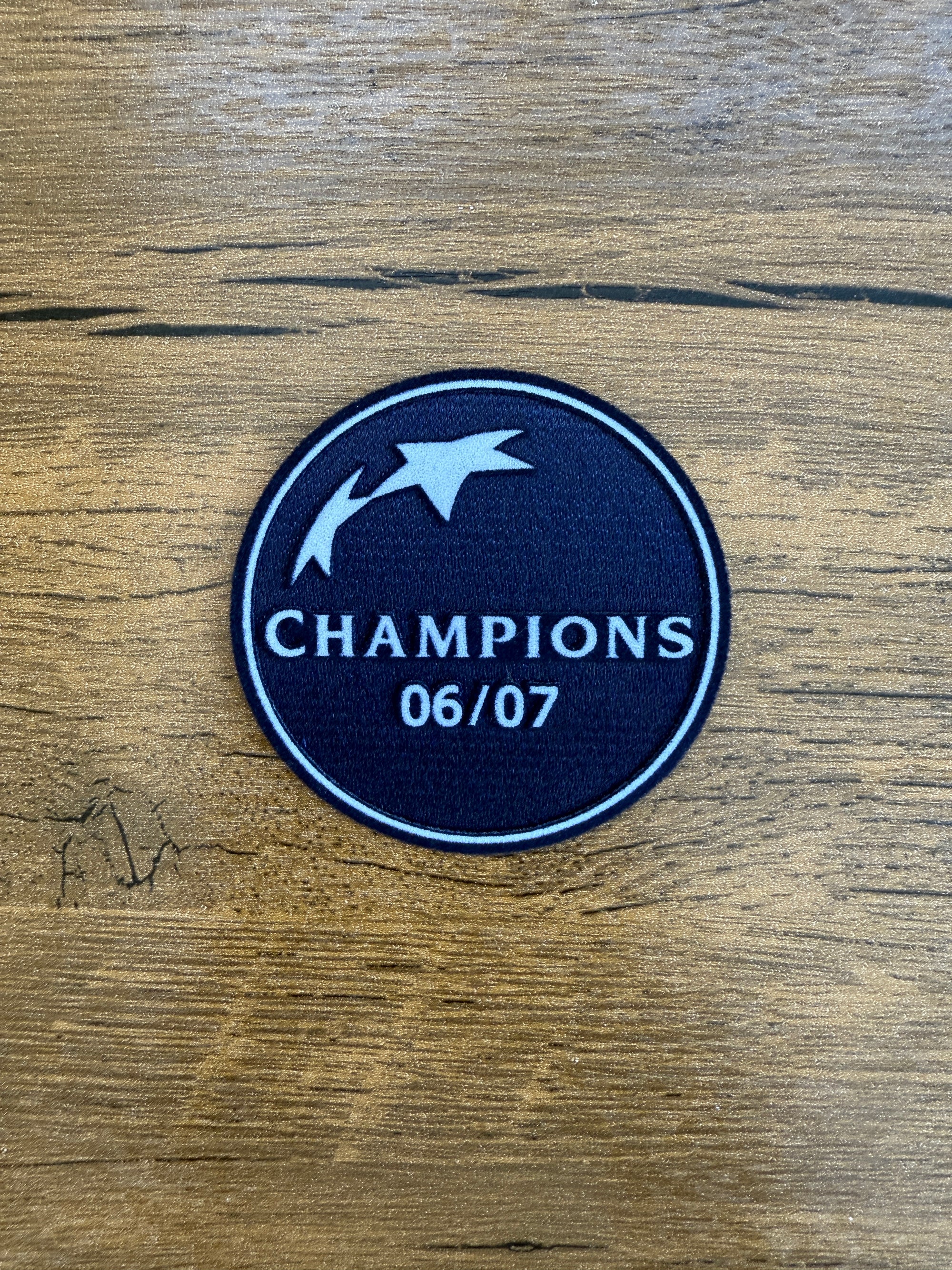 Champions League Winners Sleeve Patch