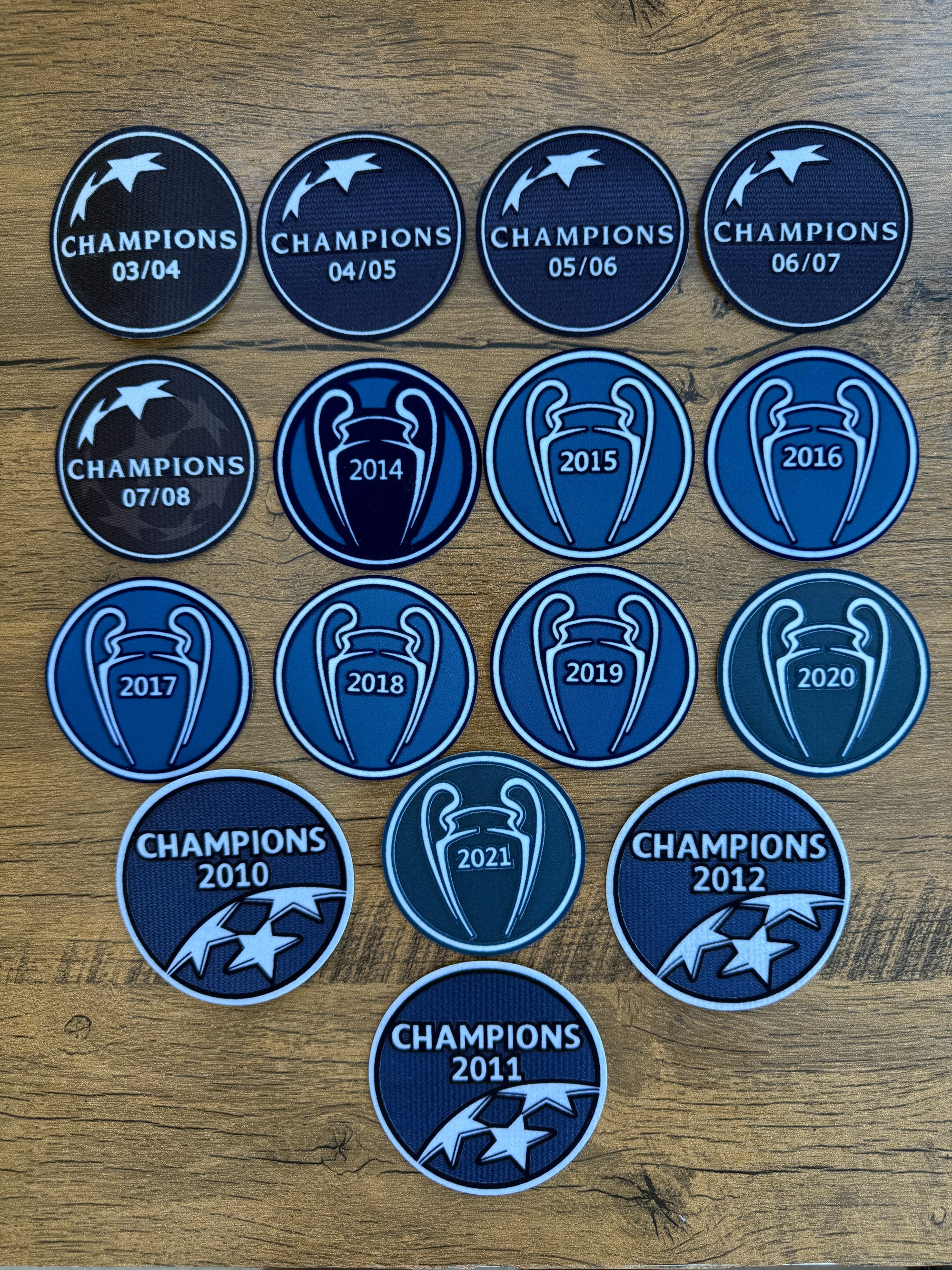 Champions League Winners Sleeve Patch