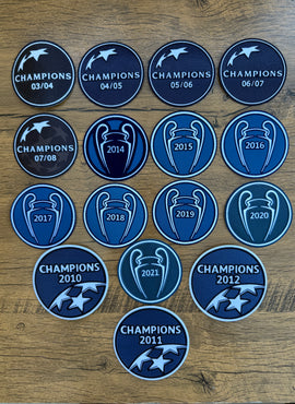 Champions League Winners Sleeve Patch