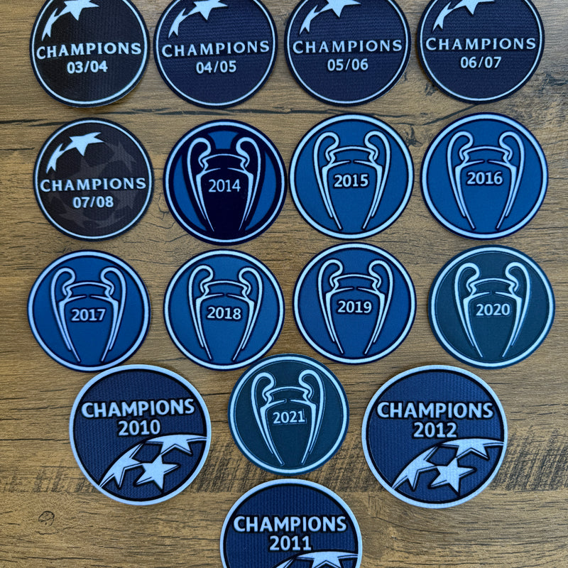 Champions League Winners Sleeve Patch