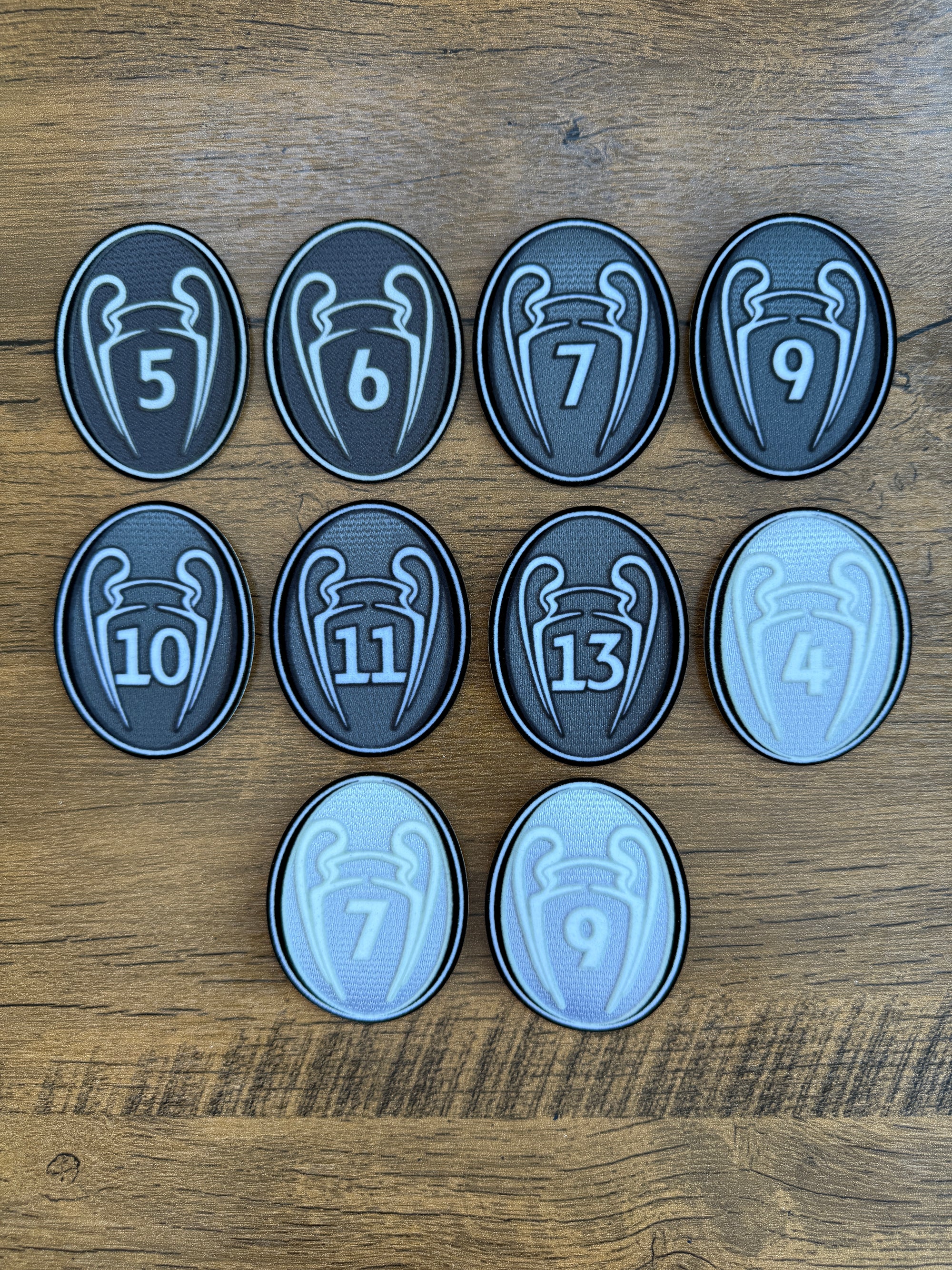 Champions League Badge of Honour Trophy Patch - 2012 to Present