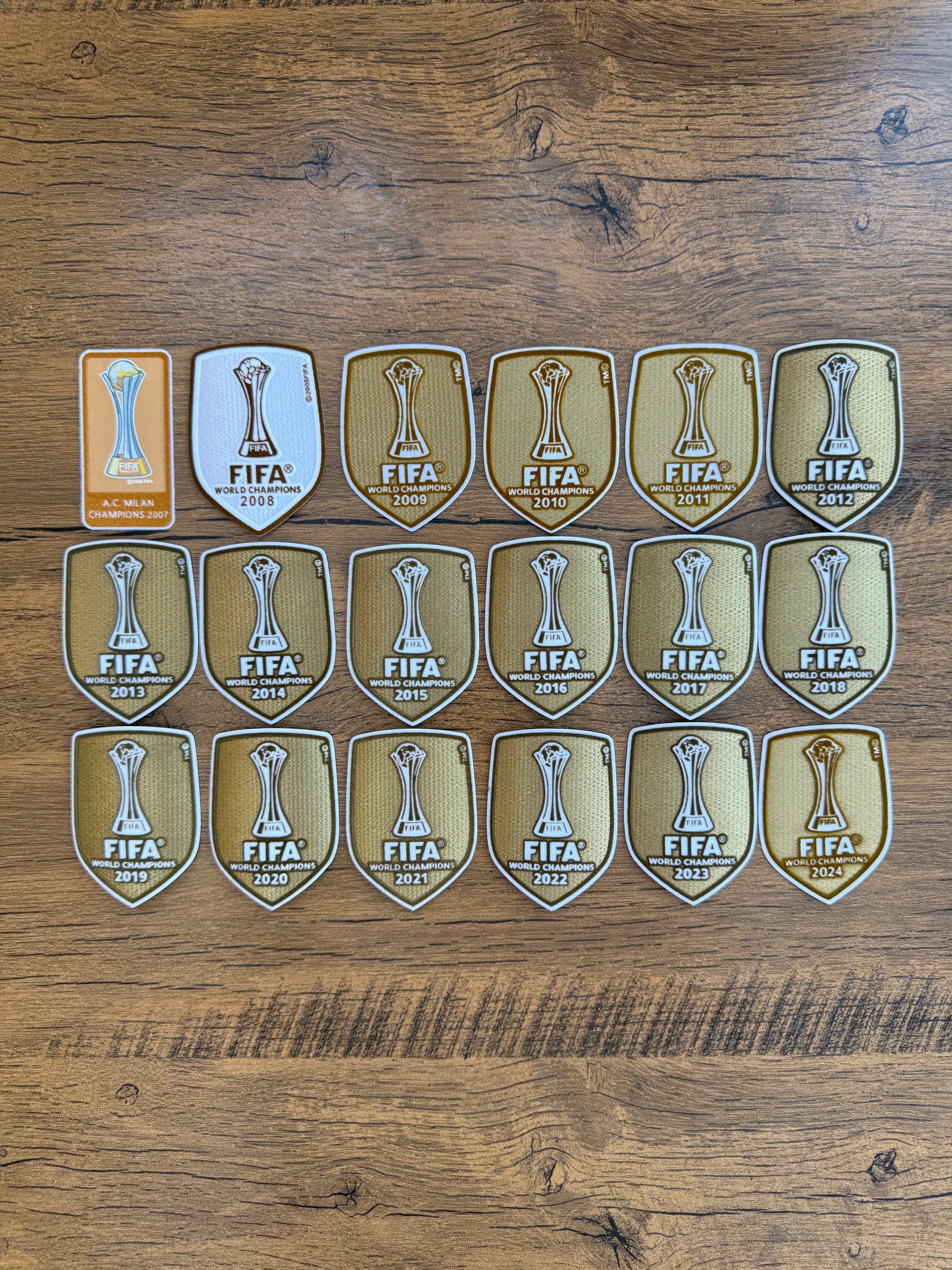 Club World Cup Champions Patch 2007/2024