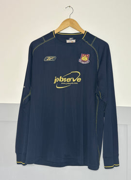 West Ham 2003/04 Away LS Football Shirt - XL