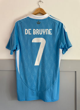 Belgium 2024 De Bruyne Away Football Shirt - Medium