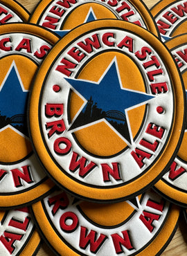 Newcastle United Embossed Brown Ale Sponsor