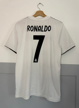 Real Madrid 2018/19 Ronaldo Home Football Shirt - Medium