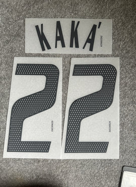 AC Milan 2002/04 Kaka Away Name Set