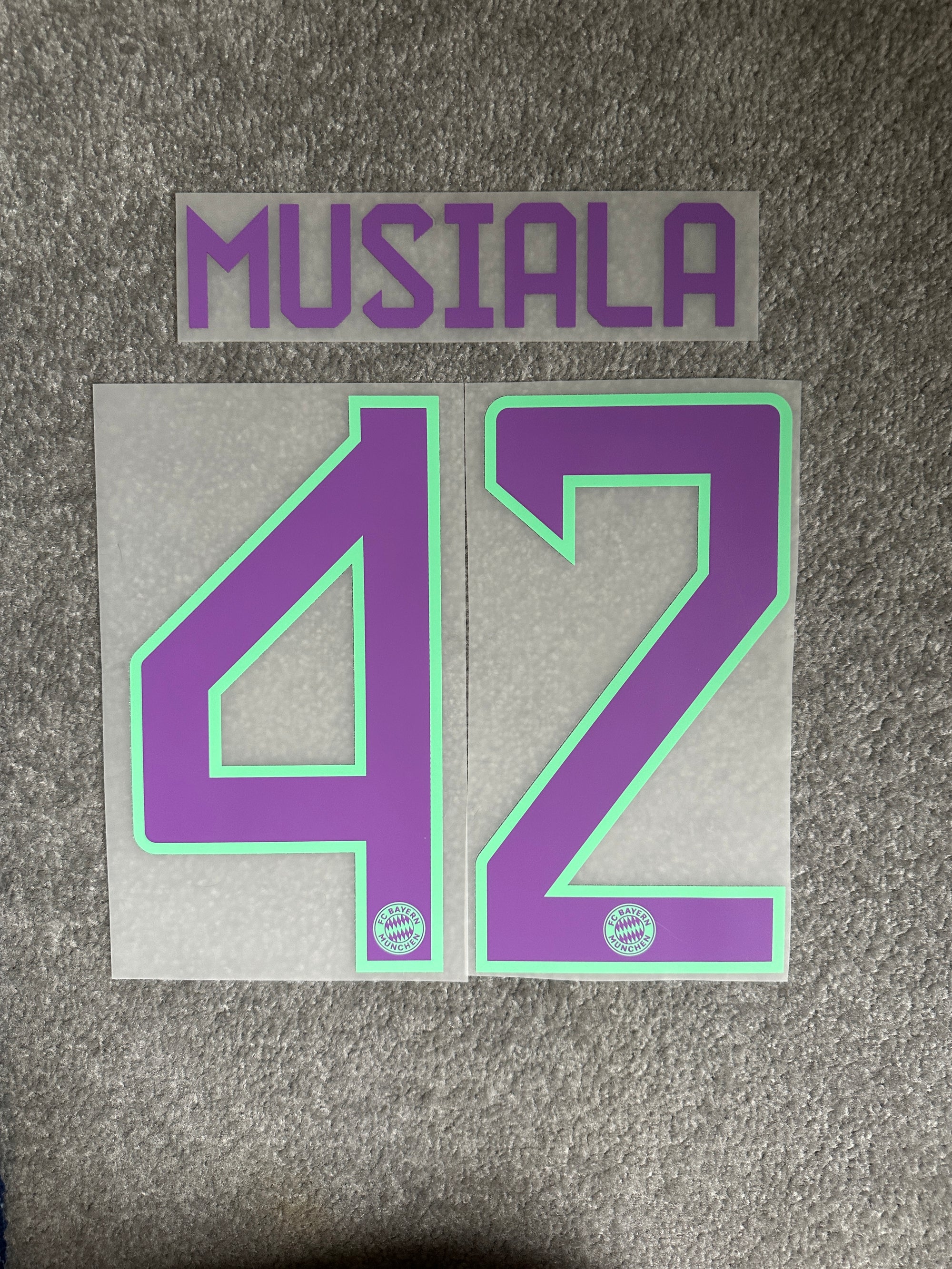 Bayern Munich 2023/24 Away Musiala Name Set