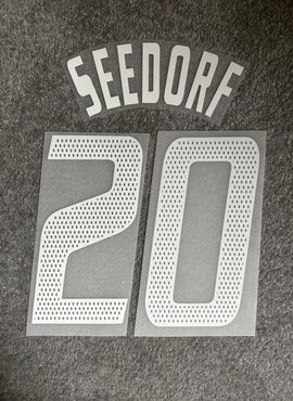 AC Milan 2002/04 Seedorf Home Name Set