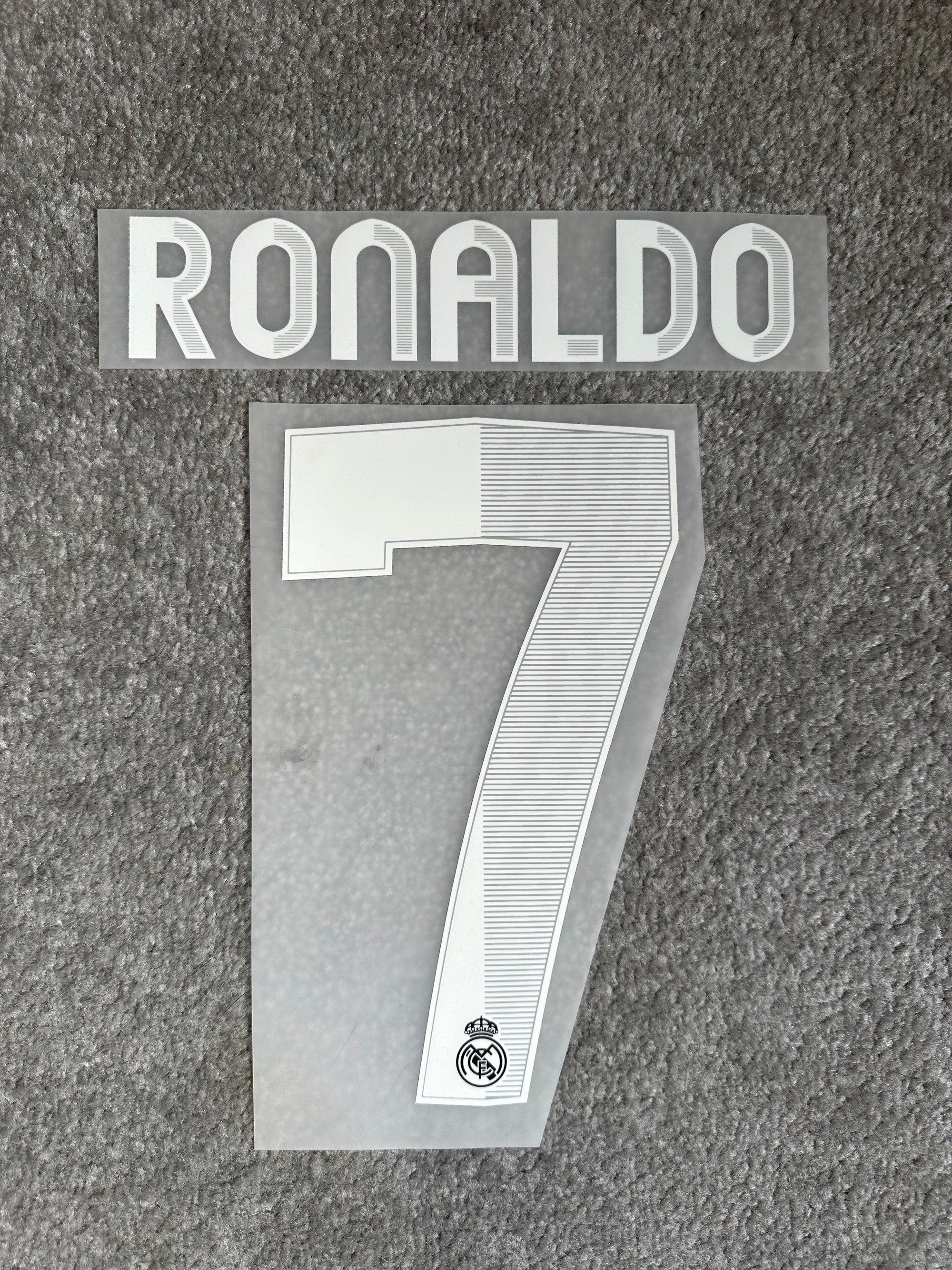 Real Madrid 2012/13 Away Ronaldo Name Set