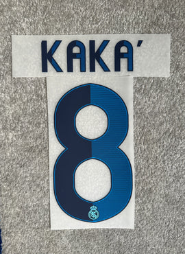 Real Madrid 2012/13 Home Kaka Name Set