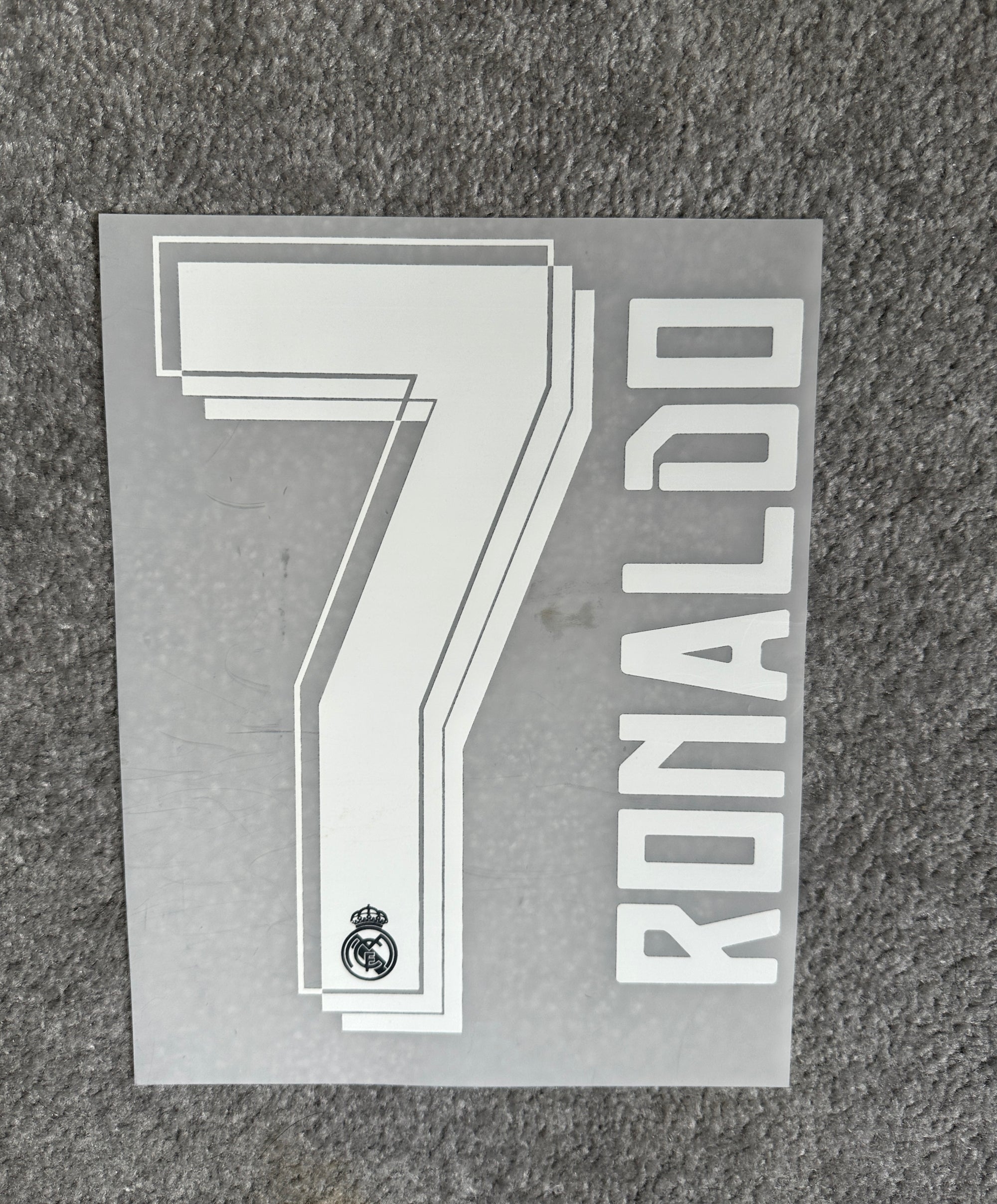 Real Madrid 2015/16 3rd Ronaldo Name Set