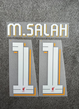 Liverpool 2022/23 UCL Salah Name Set