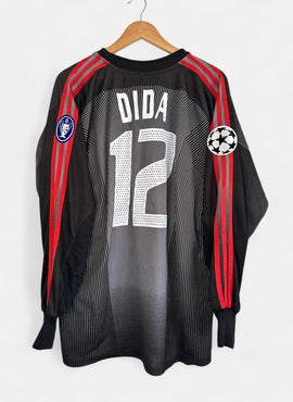 AC Milan 2003/04 Dida GK Football Shirt - XL