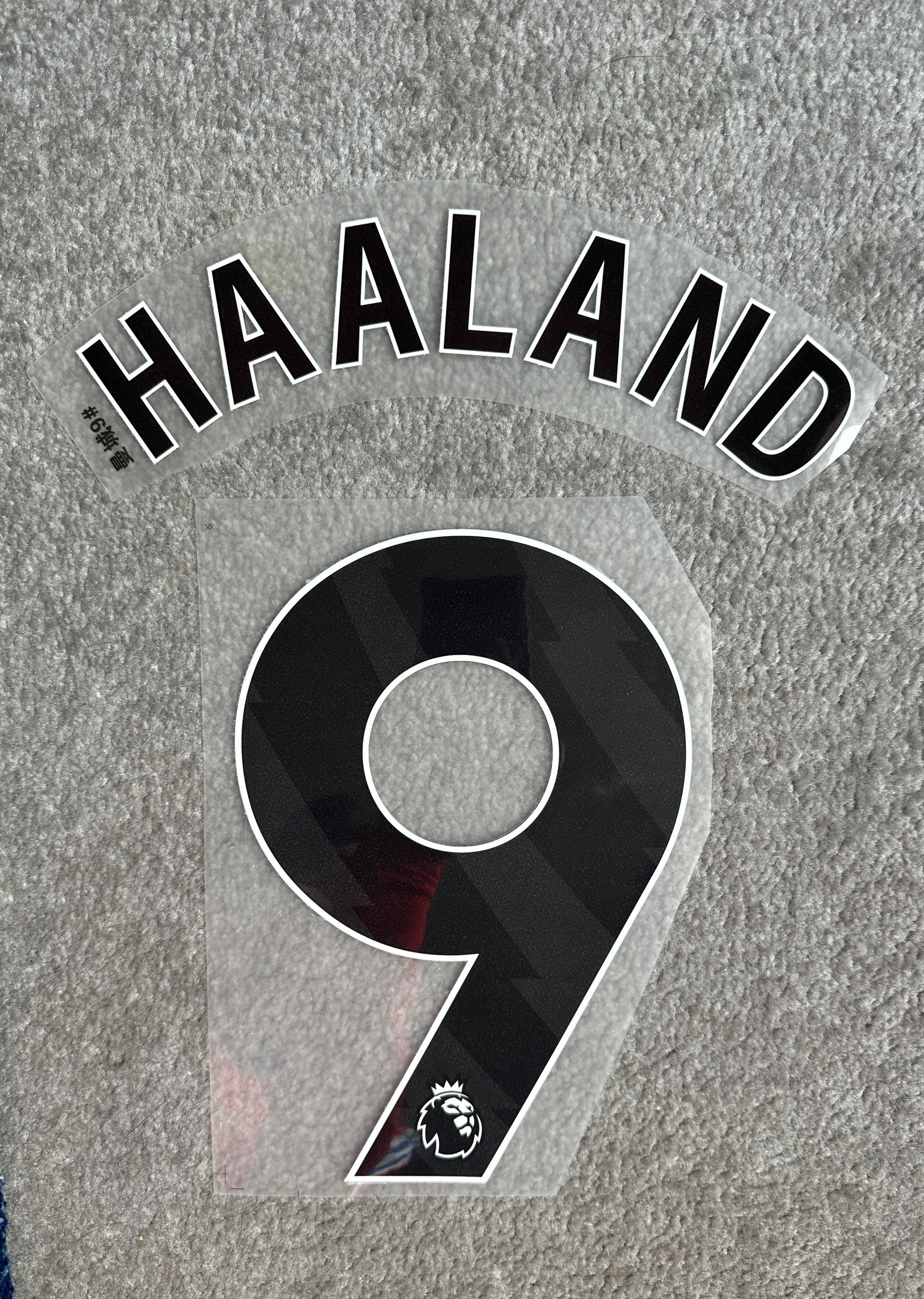 Man City 2023/24 Haaland Away Name Set
