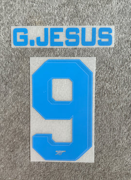 Arsenal 2023/24 Away Cup Jesus Name Set