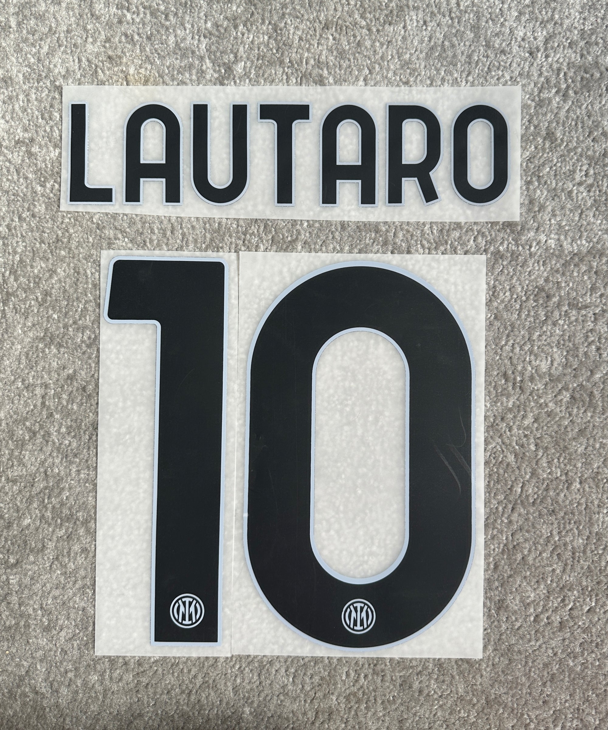 Inter Milan 2023/24 Lautaro 3rd Shirt Name Set