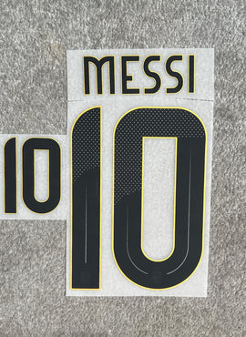 Argentina 2024 Messi Home Name Set