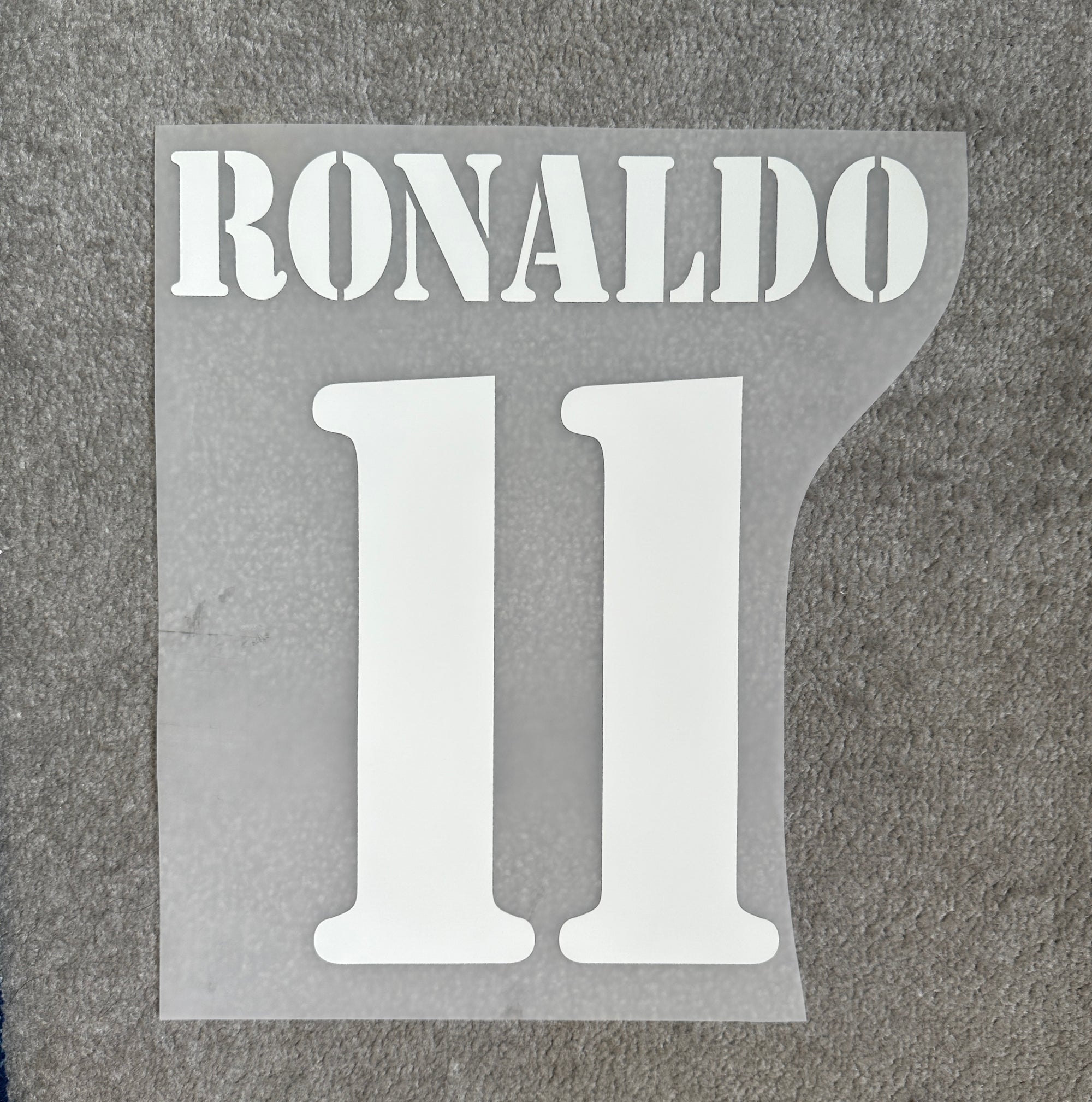 Real Madrid 2002/03 Ronaldo Away Name Set