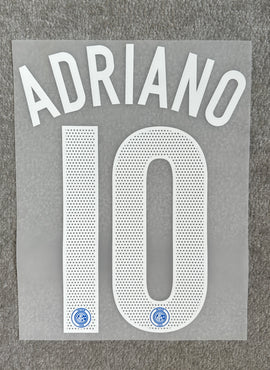 Inter Milan 2004/05 Adriano Home Name Set