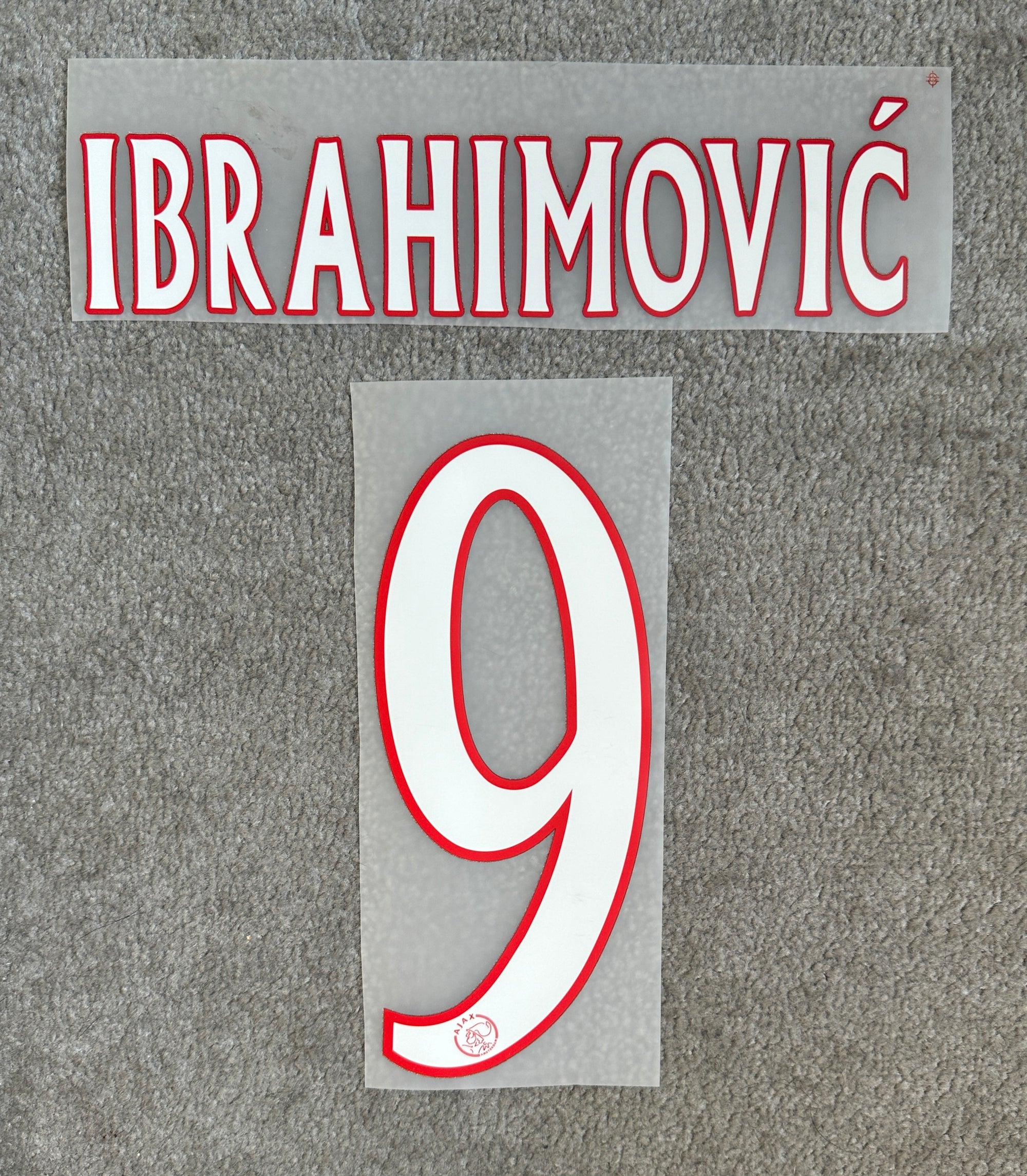 Ajax 2003/05 Ibrahimovic Home Name Set