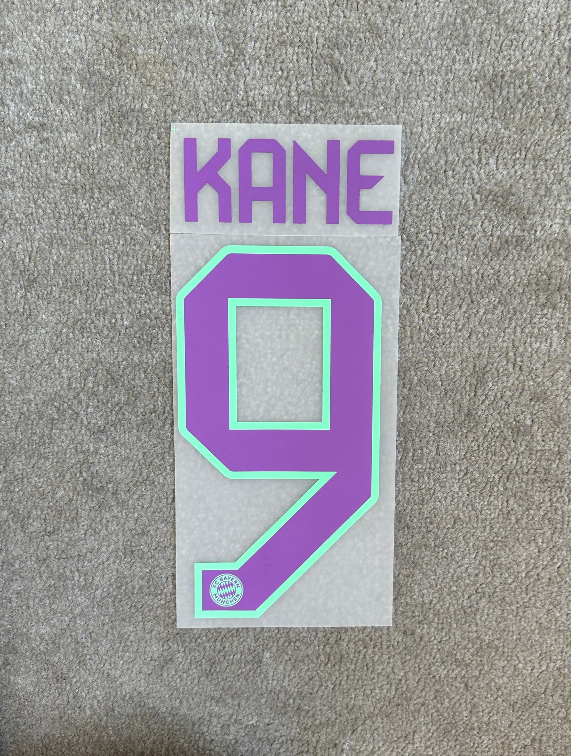 Bayern Munich 2023/24 Away Kane Name Set