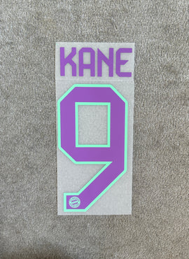 Bayern 2023/24 Away Kane Name Set