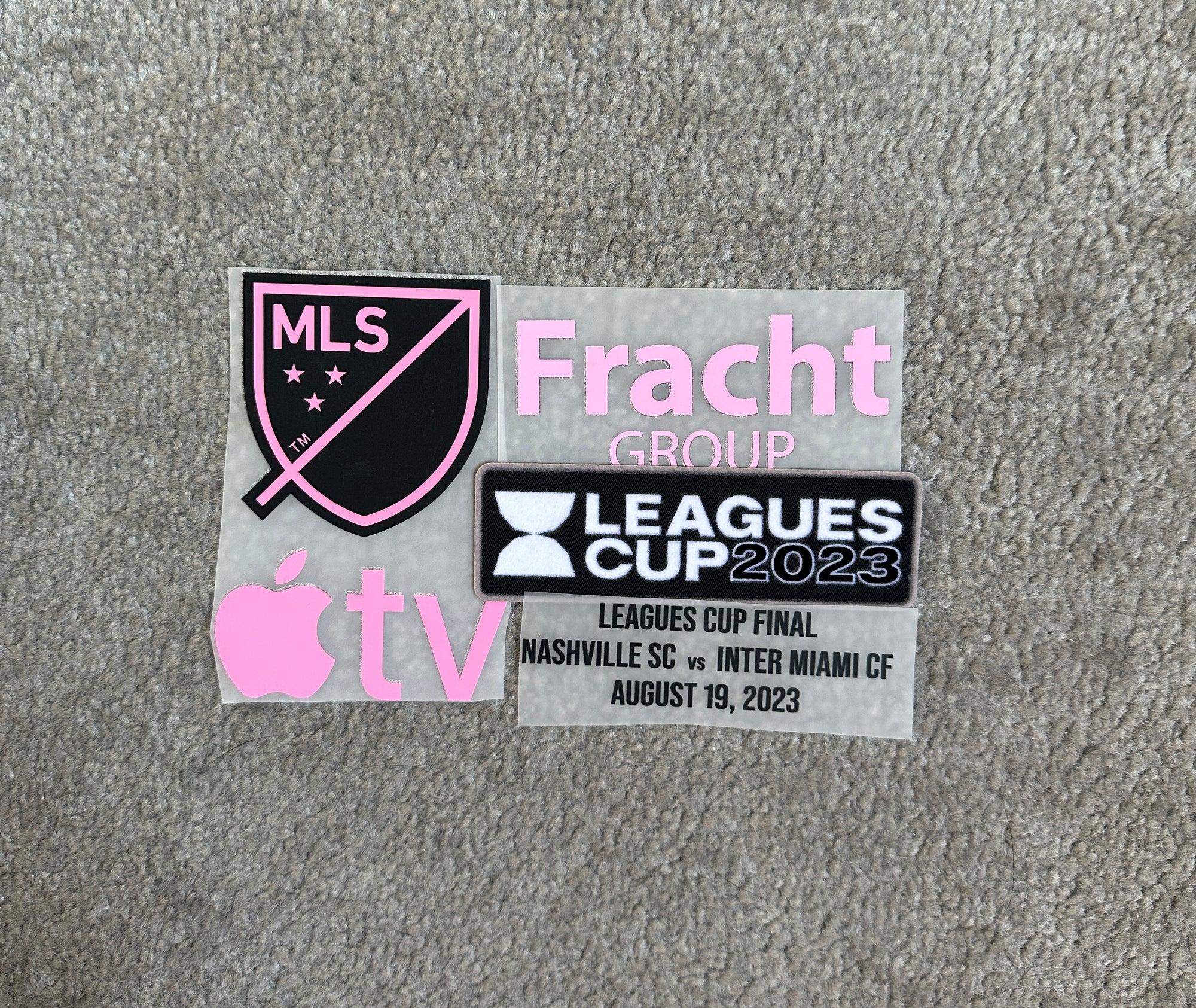 Inter Miami 23/24 Away Shirt Patches