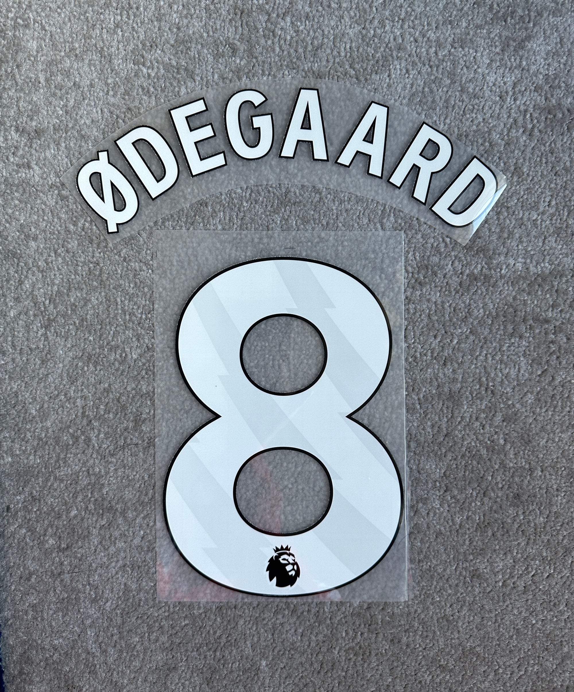 Arsenal 2023/24 Odegaard Home Name Set