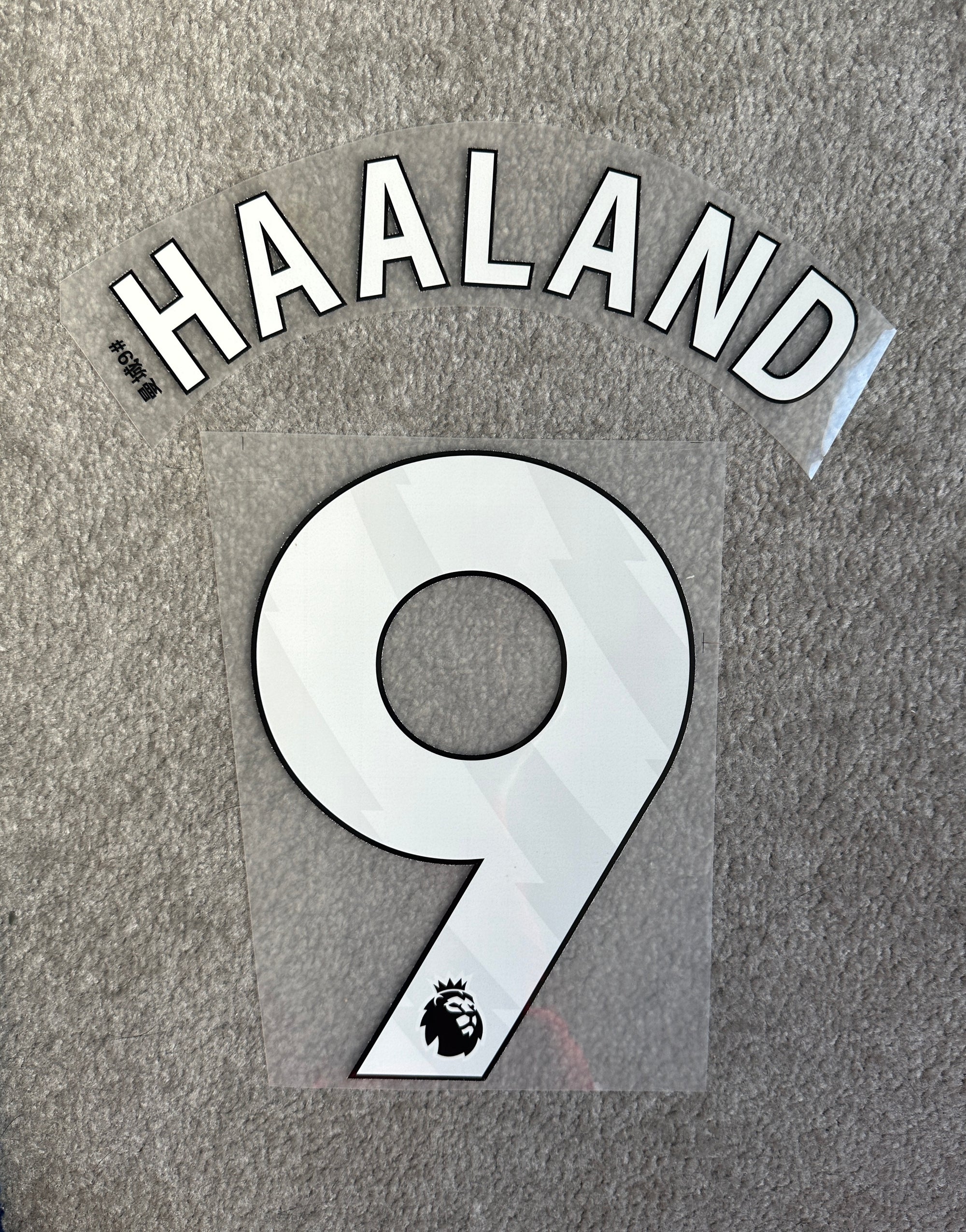 Man City 23/24 Haaland Home Name Set