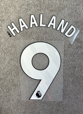 Man City 23/24 Haaland Home Name Set