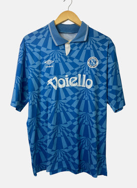 Napoli 1991/92 Home Football Shirt - Medium