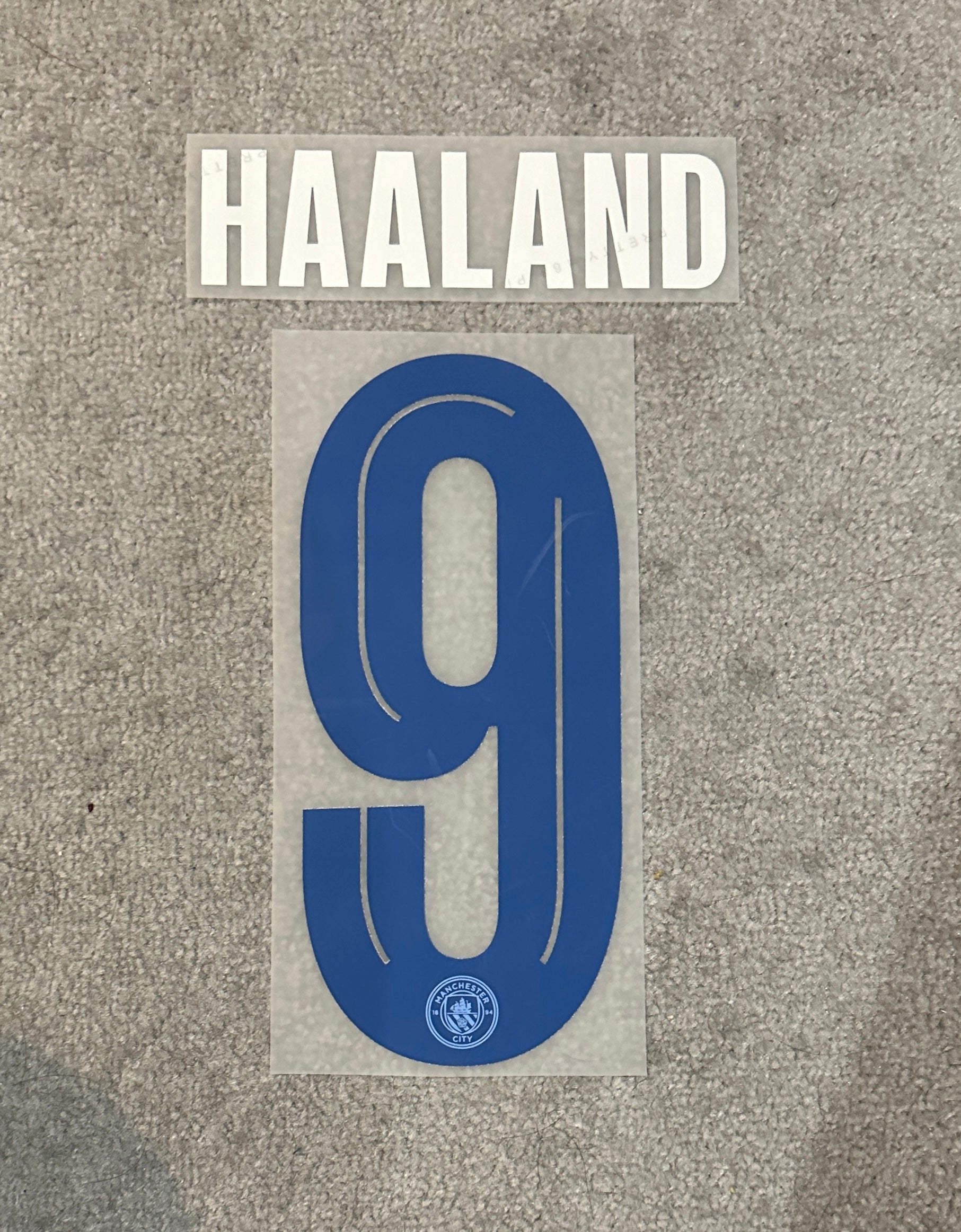 Man City 2023/24 Haaland UCL Name Set
