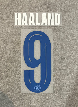 Man City 2023/24 Haaland UCL Name Set