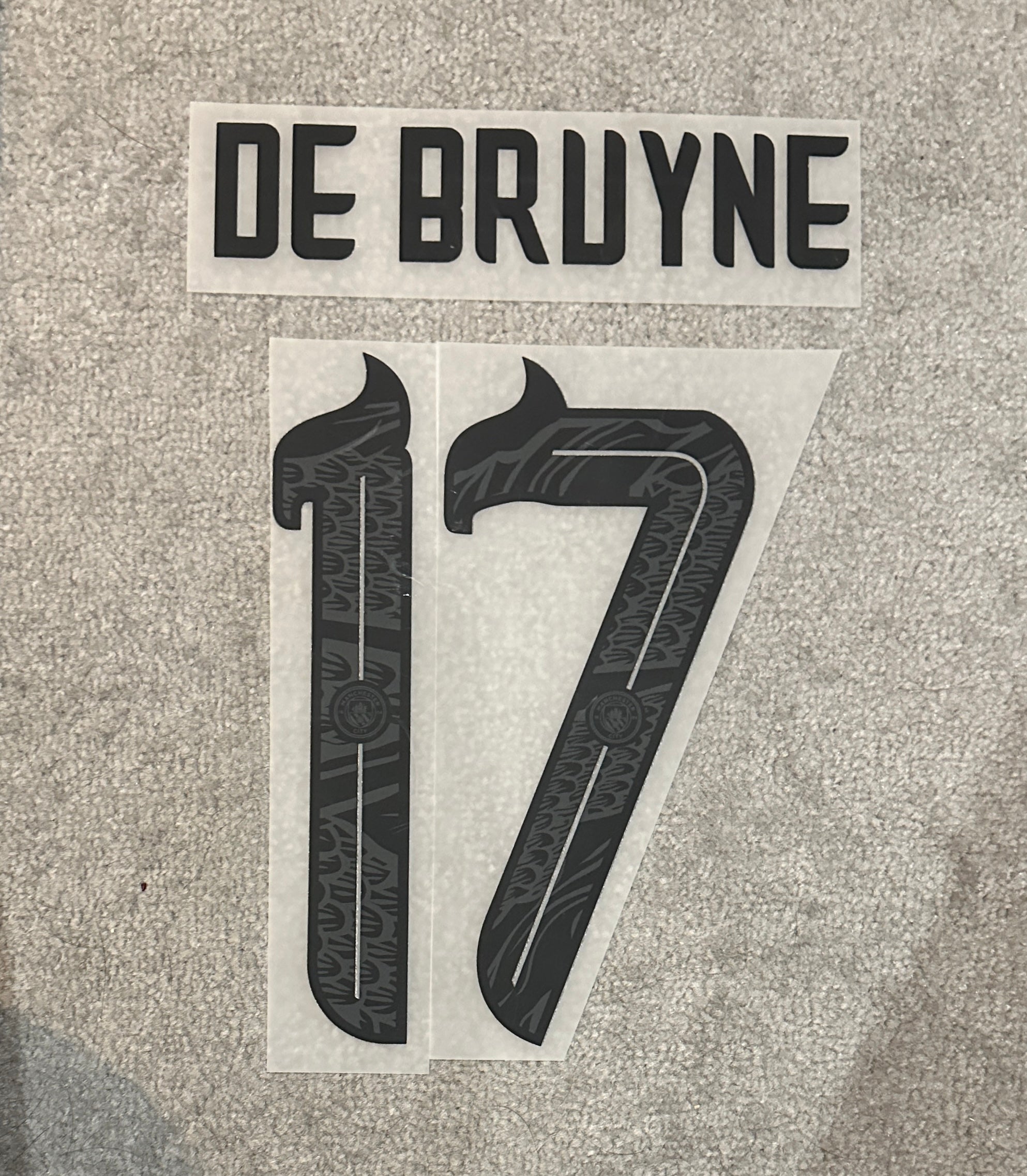 Man City 23/24 De Bruyne Year of the Dragon Name Set