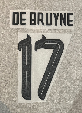 Man City 23/24 De Bruyne Year of the Dragon Name Set