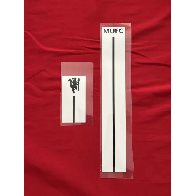 Man United Replacement Shirt Stripes - White/Black