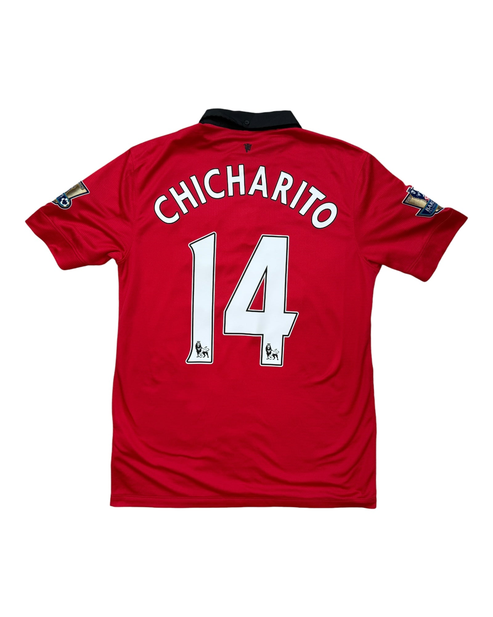 Man United 2013/14 Chicharito Home Football Shirt - Medium