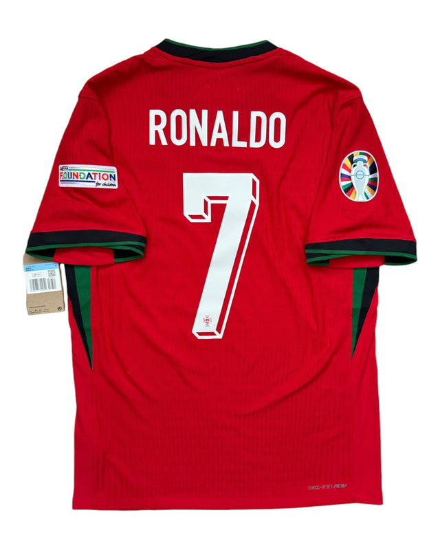 Portugal Euro 2024 Home Vapor Ronaldo Shirt - Medium