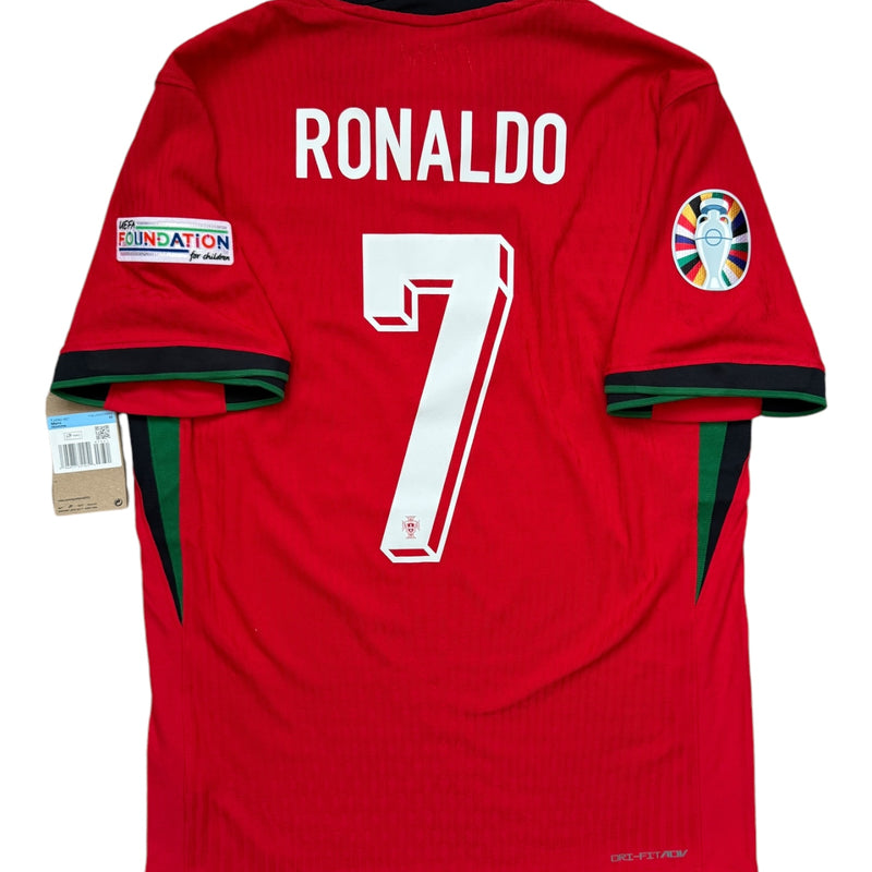 Portugal Euro 2024 Home Vapor Ronaldo Shirt - Medium