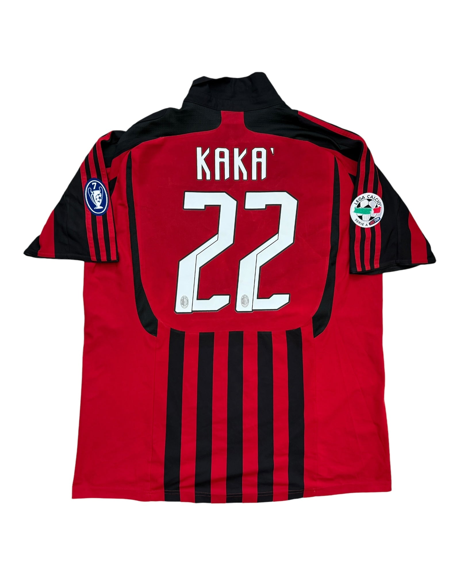 AC Milan 2007/08 Home Kaka Football Shirt - XL