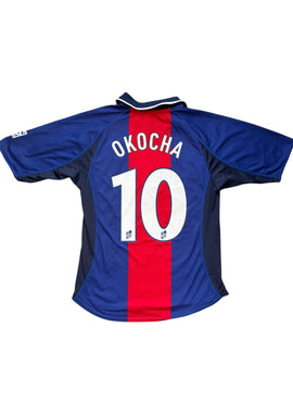 PSG 2000/01 Okocha Home Shirt - Small