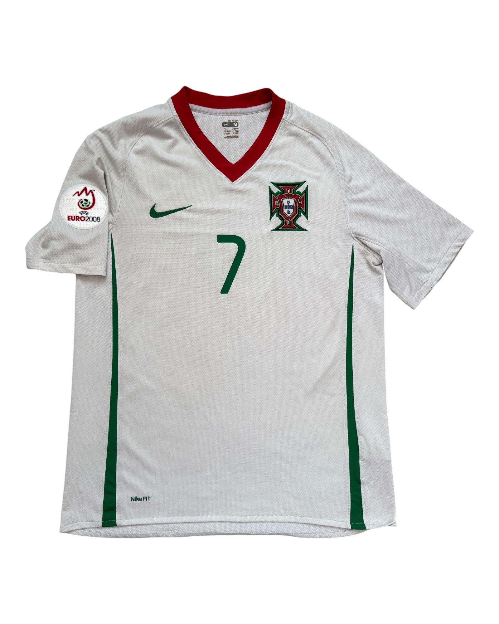 Portugal 2008 Away Ronaldo Football Shirt - Medium