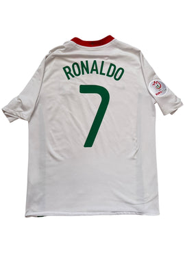 Portugal 2008 Away Ronaldo Football Shirt - Medium