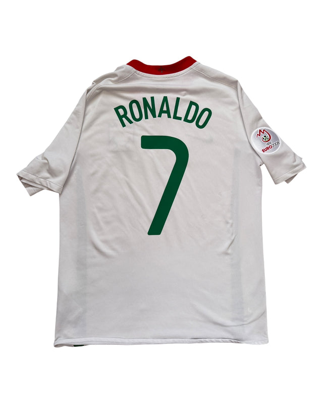 Portugal 2008 Away Ronaldo Football Shirt - Medium