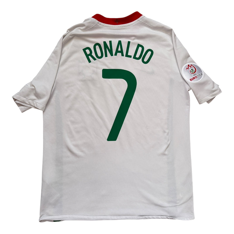 Portugal 2008 Away Ronaldo Football Shirt - Medium