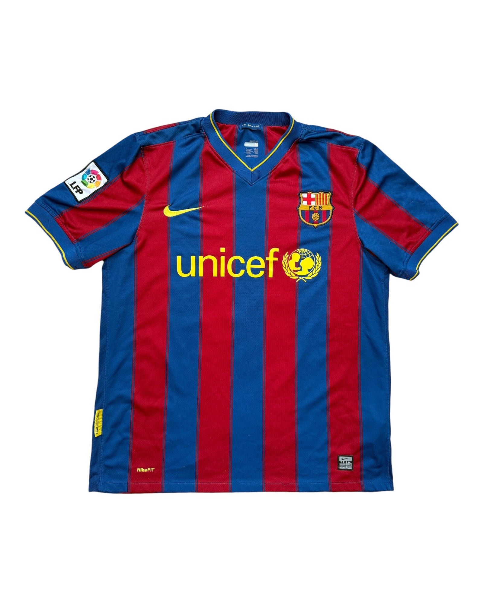 Barcelona 2009/10 Henry Home Football Shirt - Medium