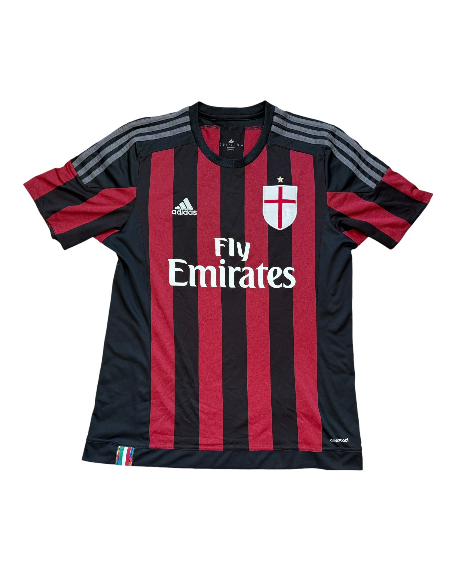 AC Milan 2015/16 Home Football Shirt - Large