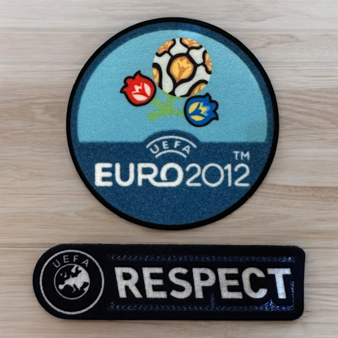 Euro 2012 Sleeve Patches